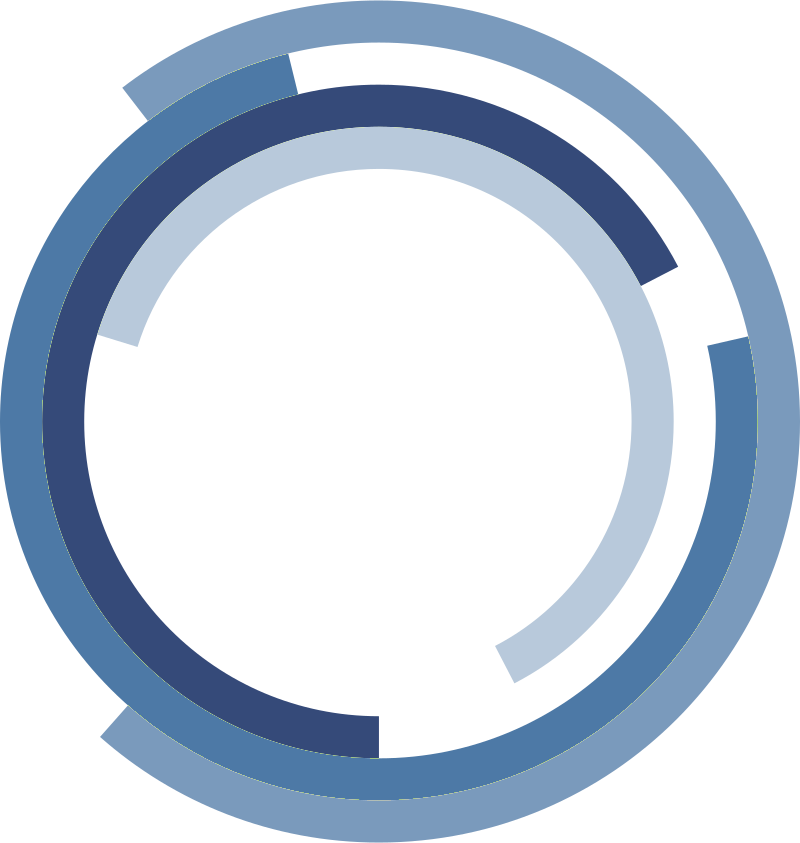 Kreis blau